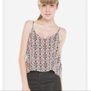 Brandy Melville Jacqueline Crop Tank Top in Aztec